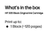 Cartucho de tinta HP 305 negro Original 3YM61AE#301