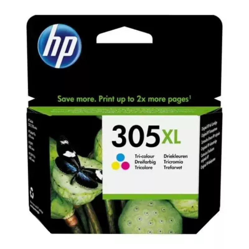 Cartucho de tinta HP 305XL High Yield tricolor Original