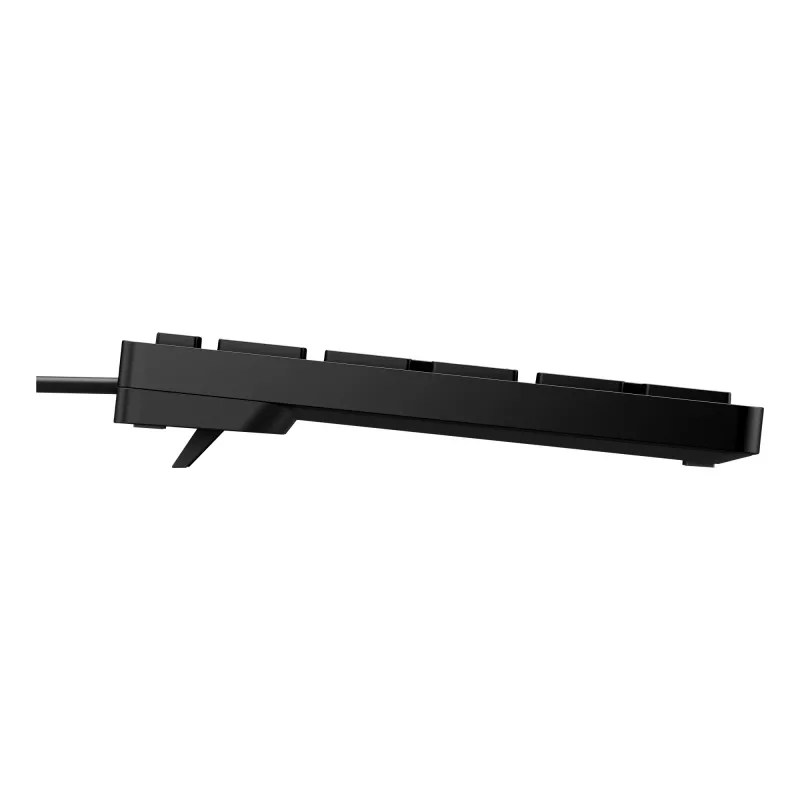 Teclado con cable HP 320K – USB de tamaño completo, diseño recto, cable 1,8 m, negro