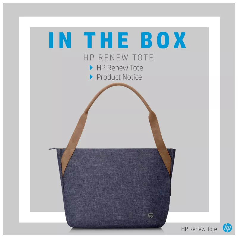 Bolsa toploader HP Renew 14 Navy Tote