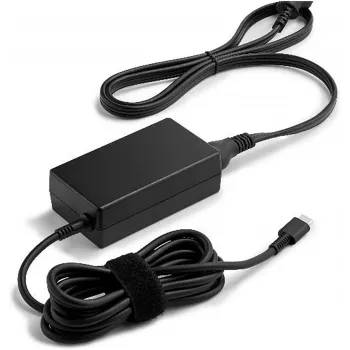 Fuente de alimentación HP 65W USB-C LC para portátil uso en interiores 65W negro