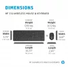 HP 330 Combinación de ratón y teclado inalámbricos