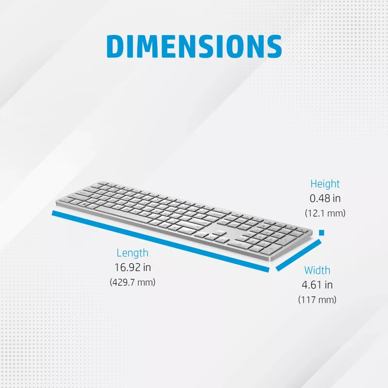 HP 970 Teclado inalámbrico programable