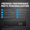 Teclado inalámbrico tamaño completo HP 975 — RF Inalámbrico + Bluetooth, Negro, distribución 100%