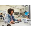 Teclado inalámbrico tamaño completo HP 975 — RF Inalámbrico + Bluetooth, Negro, distribución 100%