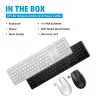 HP 650 Combo de teclado y ratón inalámbricos tamaño completo Membrana Negro
