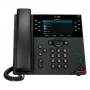 HP Poly VVX 450 Teléfono IP de 12 líneas y compatible con PoE, Teléfono IP, Negro, Auricular con cable, 12 líneas, LCD, 10,9 cm (4,3