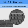 HP 150 Teclado con cable tamaño completo USB Negro 664R5AA#ABD