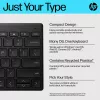 HP 350 Teclado Bluetooth compacto multidispositivo