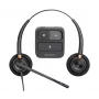 Auriculares HP Poly EncorePro 520 Binaural +Quick Disconnect, 74 g, Negro