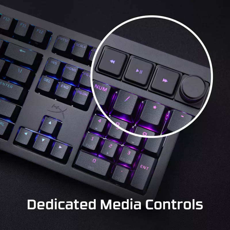 Teclado gaming Kingston HP HyperX Alloy Rise Modelo 7G7A3AA#ABD — teclado mecánico compacto con cable EAN 0