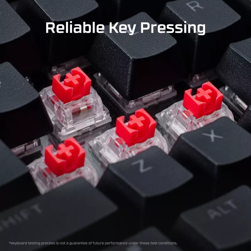 Teclado gaming Kingston HP HyperX Alloy Rise Modelo 7G7A3AA#ABD — teclado mecánico compacto con cable EAN 0