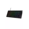 Teclado mecánico gaming Kingston (HyperX) Alloy Rise 75 – formato compacto 75%, con cable, Modelo 7G7A4AA#ABD