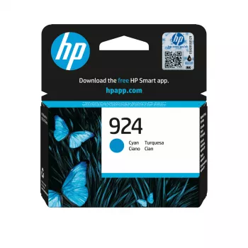 Cartucho HP 924 Cian Tinta Original 4K0U3NE#301