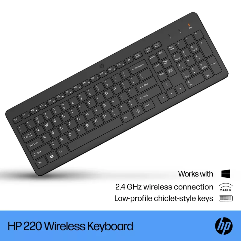Teclado inalámbrico HP 220