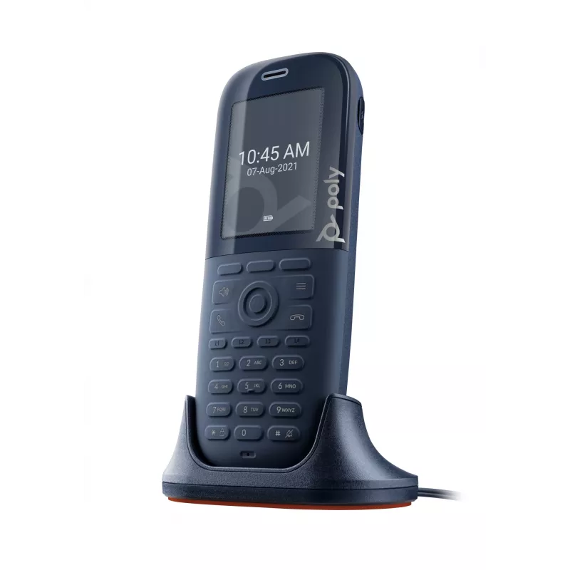Teléfono inalámbrico DECT HP Poly Rove 30, Negro, TFT, 240 x 320 píxeles, ENERGY STAR, 300 h, 18 h