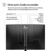 HP Series 5 Pro 24 pulgadas WUXGA monitor - 524pn, 61 cm (24 pulgadas), WUXGA, LCD, 5 ms, negro (reacondicionado)