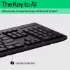Teclado USB con cable HP 125 G2 — Diseño compacto de tamaño completo HP, conexión USB, teclas planas