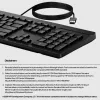 HP 125 Teclado con cable