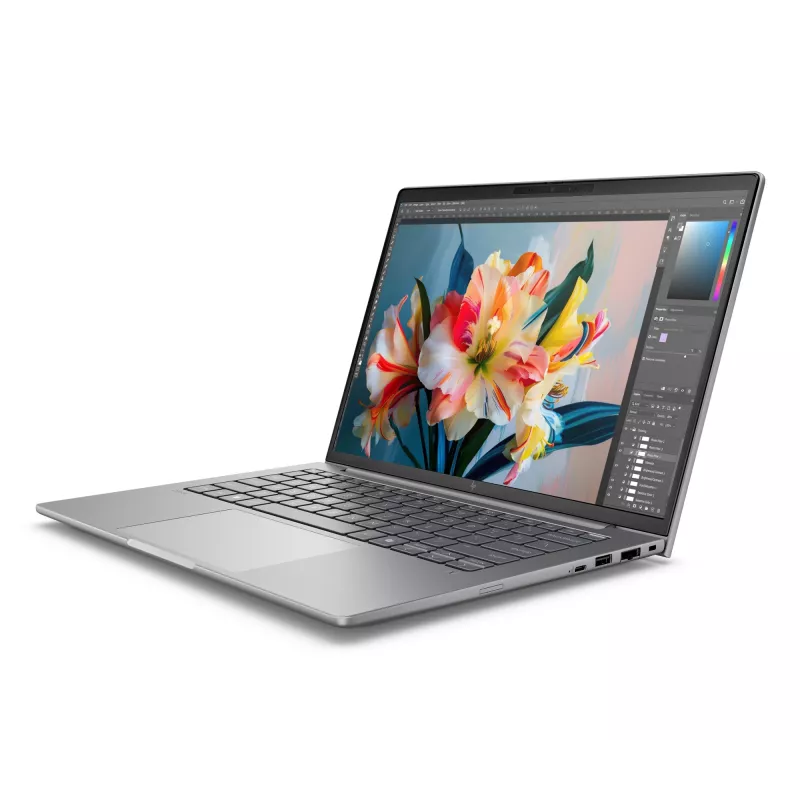 HP ZBook 8 G1i 14 Mobile Workstation, Intel Core Ultra 7 265H, WQXGA de 14 pulgadas, 64GB, 2TB SSD, NVIDIA RTX 500 Ada, Windows 11 Pro