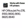HP 950XL Cartucho de tinta original negro de alto rendimiento, negro, 1 ud., 1650 páginas