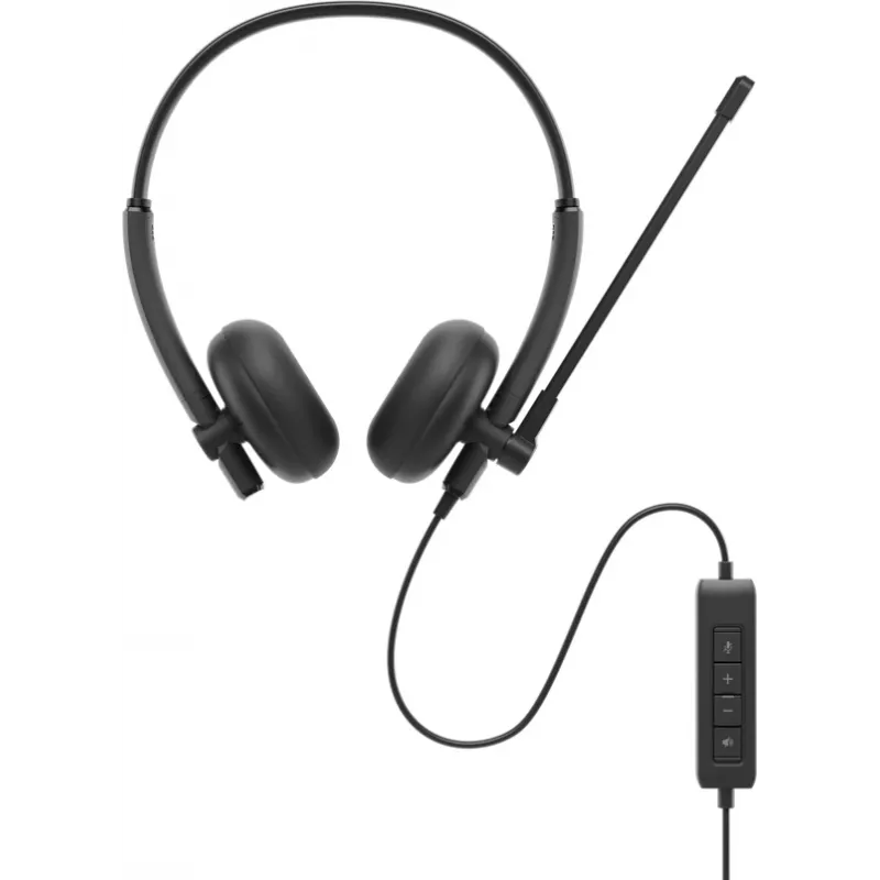 DELL WH125 Auricular con cable para oficina/call center USB Type-A Negro