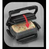 Parrilla de contacto Tefal GC7148 — 2000 W, carcasa de acero inoxidable, rectangular, termostato ajustable, superficie de parrilla, 365×365×175 mm