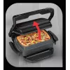 Parrilla de contacto Tefal GC7148 — 2000 W, carcasa de acero inoxidable, rectangular, termostato ajustable, superficie de parrilla, 365×365×175 mm
