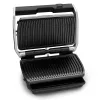 Parrilla de contacto Tefal OptiGrill Elite XL GC760D — acero inoxidable, 800 cm² de superficie de parrilla, 2200 W