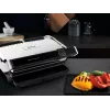 Parrilla de contacto Tefal OptiGrill Elite XL GC760D — acero inoxidable, 800 cm² de superficie de parrilla, 2200 W