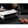 Parrilla de contacto Tefal OptiGrill Elite XL GC760D — acero inoxidable, 800 cm² de superficie de parrilla, 2200 W