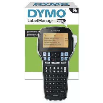 Impresora de etiquetas DYMO LabelManager 420P | Impresora de etiquetas portátil recargable de alto rendimiento | Conexión a ordenador | Impresión de códigos de barras, logotipos y gráficos