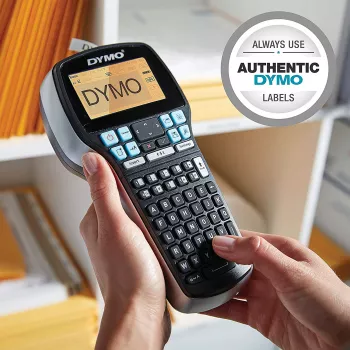 Impresora de etiquetas DYMO LabelManager 420P | Impresora de etiquetas portátil recargable de alto rendimiento | Conexión a ordenador | Impresión de códigos de barras, logotipos y gráficos