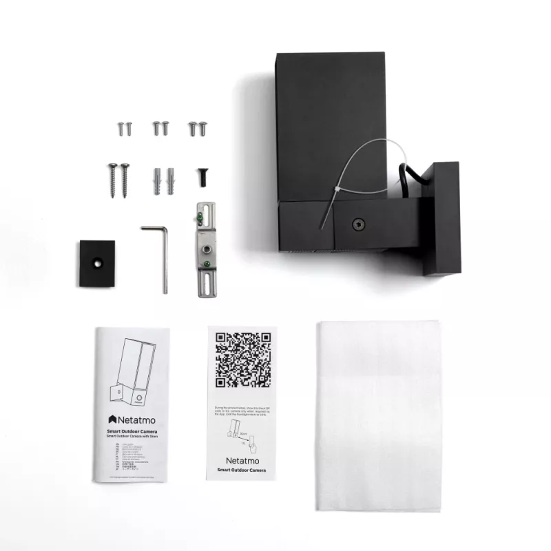 Cámara de seguridad IP Netatmo Presence Box para exterior 1920 x 1080 píxeles pared