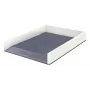 Bandeja de correspondencia Leitz WOW Dual Colour, plástico, metálico, blanco, A4, 267 mm, 336 mm, 49 mm