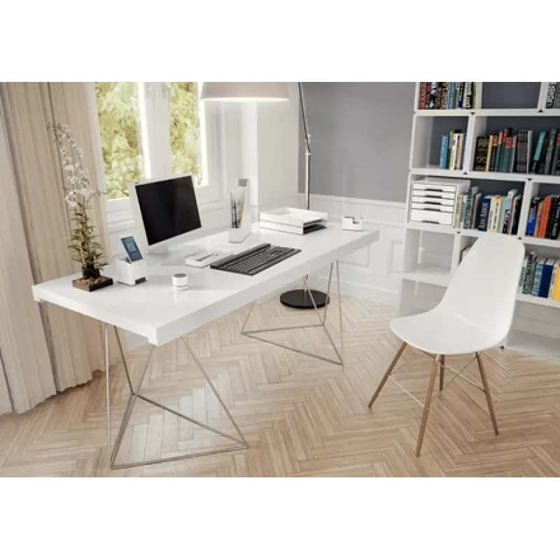 Bandeja de correspondencia Leitz WOW Dual Colour, plástico, metálico, blanco, A4, 267 mm, 336 mm, 49 mm
