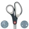 Tijeras de oficina Leitz Cosy Titanium 205 mm, adultos, corte recto, unidad, gris, acero inoxidable, tijeras de oficina