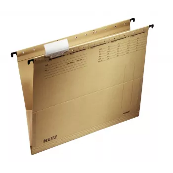 Archivador de suspensión Leitz ALPHA cartón, metal A4 marrón