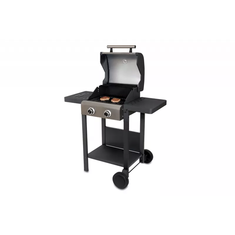 Carro de barbacoa Unold 58595 BUDDY Cart eléctrico negro, acero inoxidable 2600 W