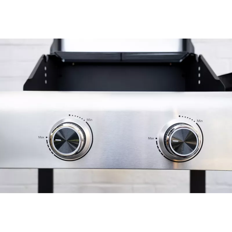 Carro de barbacoa Unold 58595 BUDDY Cart eléctrico negro, acero inoxidable 2600 W