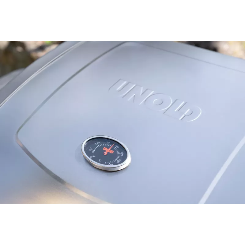 Carro de barbacoa Unold 58595 BUDDY Cart eléctrico negro, acero inoxidable 2600 W