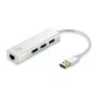Adaptador de red USB Gigabit LevelOne, hub USB