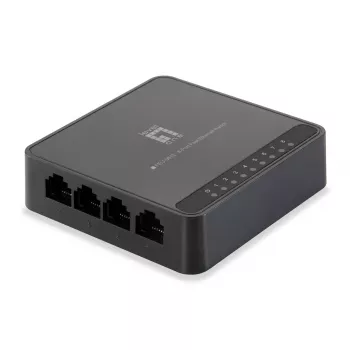 Switch de red LevelOne FEU-0812 no gestionado Fast Ethernet (10/100) negro