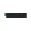 LevelOne Gigabit Ethernet sobre VDSL2, 1000 Mbit/s, IEEE 802.3, IEEE 802.3u, IEEE 802.3z, Fast Ethernet, Gigabit Ethernet, 10,100,1000 Mbit/s, 3000 m, negro