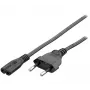 Cable de alimentación de alta calidad Equip, C7 a 2 polos Euro