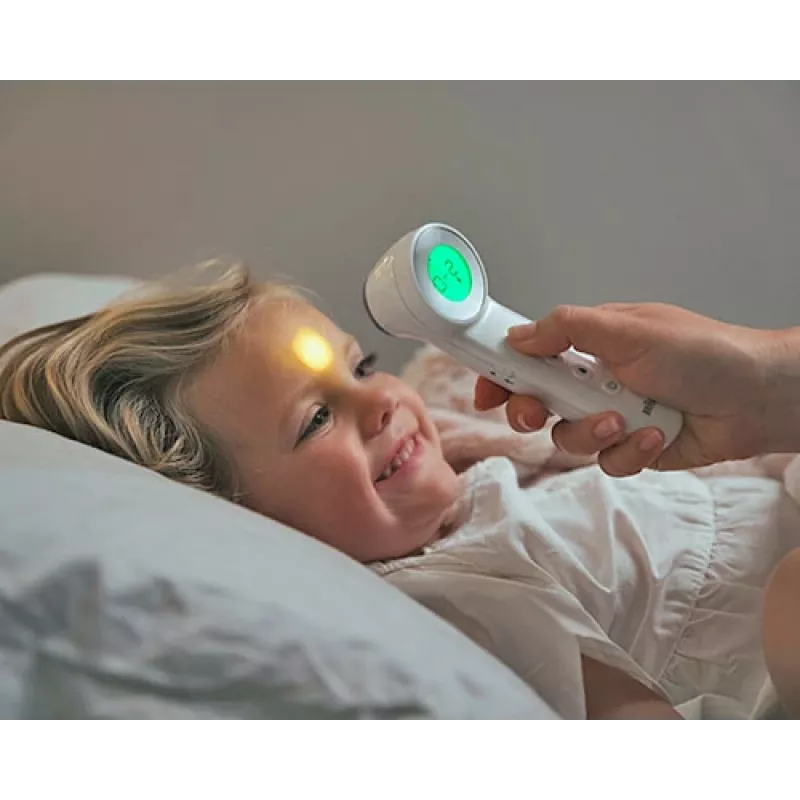Braun BNT400 termómetro de infrarrojos blanco frente