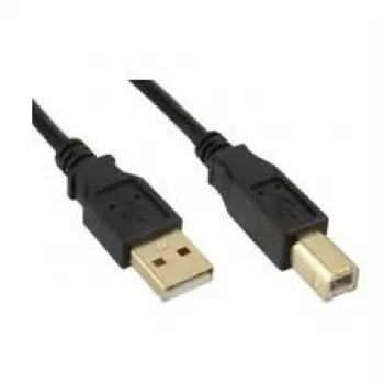 Cable USB Microconnect USBAB5G USB 2.0 5 m USB A USB B negro