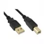 Cable USB Microconnect USBAB5G USB 2.0 5 m USB A USB B negro