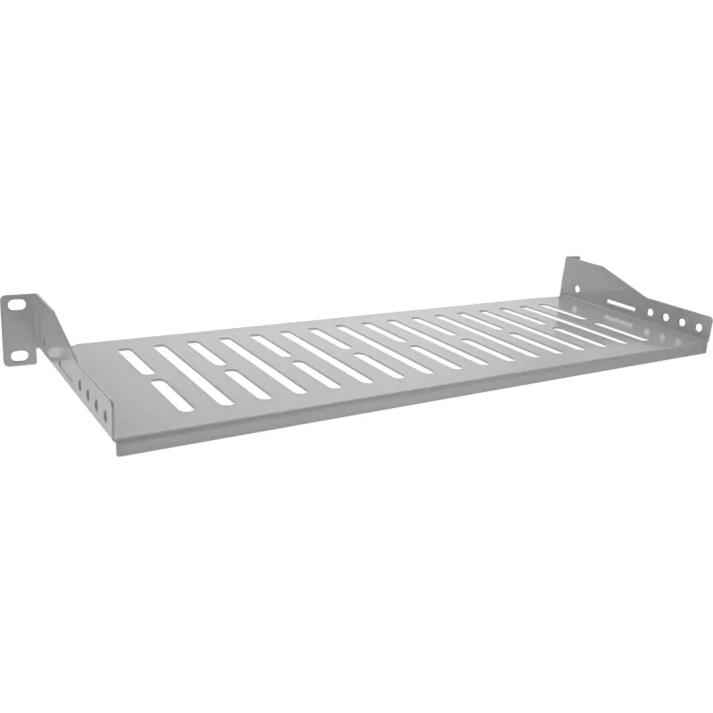 Bandeja para rack de 19 pulgadas InLine, 150 mm, 10 kg, 1U, RAL 7035 gris