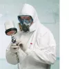 Mascarilla respiratoria 3M serie 6000 L, semimáscara reutilizable, talla L, gris